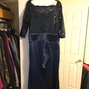 Miusol Navy Formal Dress - 3XL